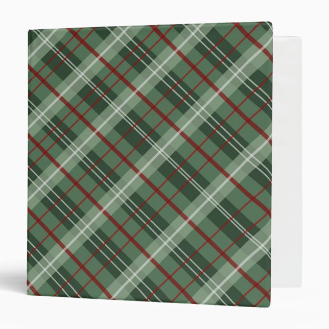 Christmas Plaid Binder (Front/Inside)