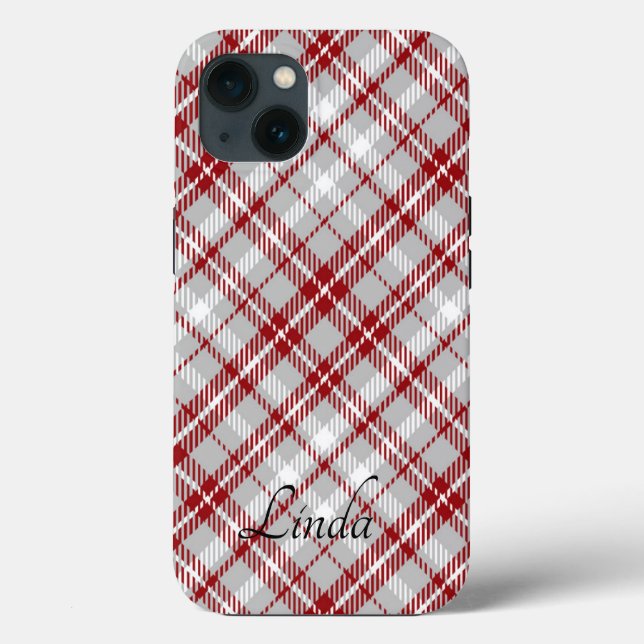 Christmas Plaid   Case-Mate iPhone Case (Back)