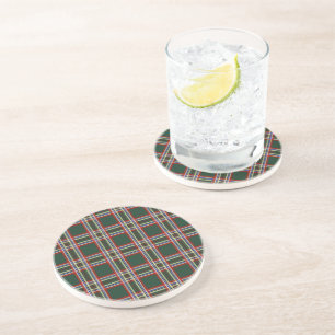 Christmas Plaid Coaster