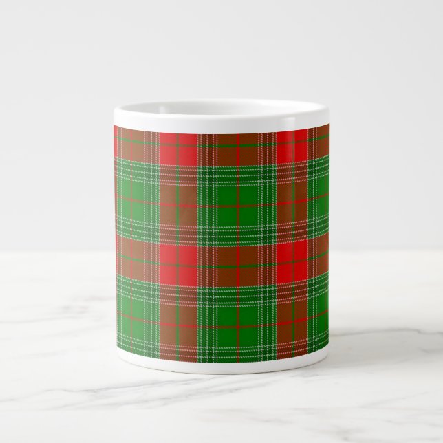 Christmas plaid coffee mug (Front)