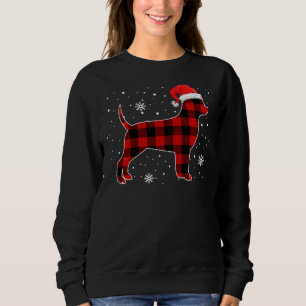 Christmas Plaid Dog Christmas Chihuahua Pajama Sweatshirt