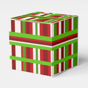 Christmas Plaid Favor Boxes