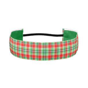 Christmas Plaid headband
