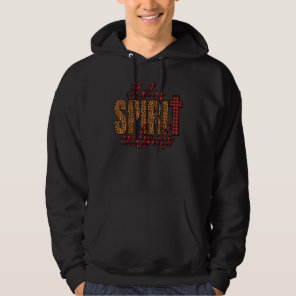 Christmas Plaid Holy Spirit Activate Christian Rel Hoodie