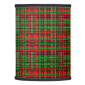 Christmas plaid lamp shade (Left)