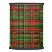 Christmas plaid lamp shade (Right)