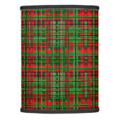 Christmas plaid lamp shade (Front)