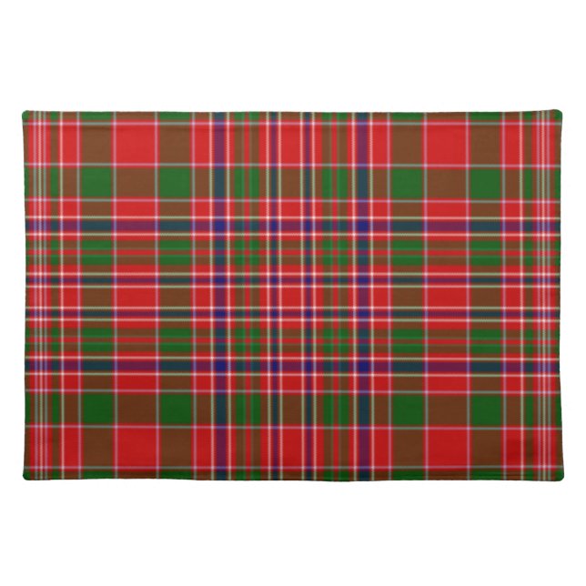 Christmas Plaid Placemat (Front)