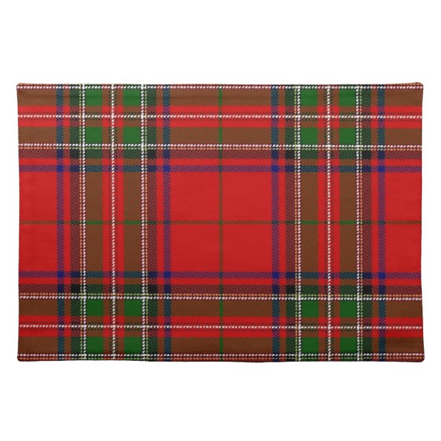 Christmas Plaid Placemat (Front)