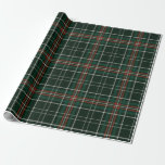 Christmas Plaid Red Green White Simple Pattern Wrapping Paper<br><div class="desc">This Christmas plaid tissue paper features stripes in red,  forest green,  and white in a simple but elegant pattern. Use for gift wrap or for paper craft products including decoupage. Designed by world renowned artist Tim Coffey.</div>