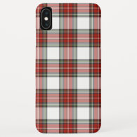 Christmas Plaid Red Tartan Check iPhone Cover Case