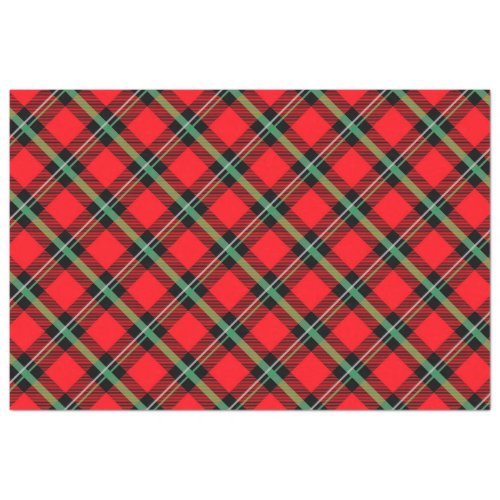 Christmas Plaid Series Design 18 Tissue Paper