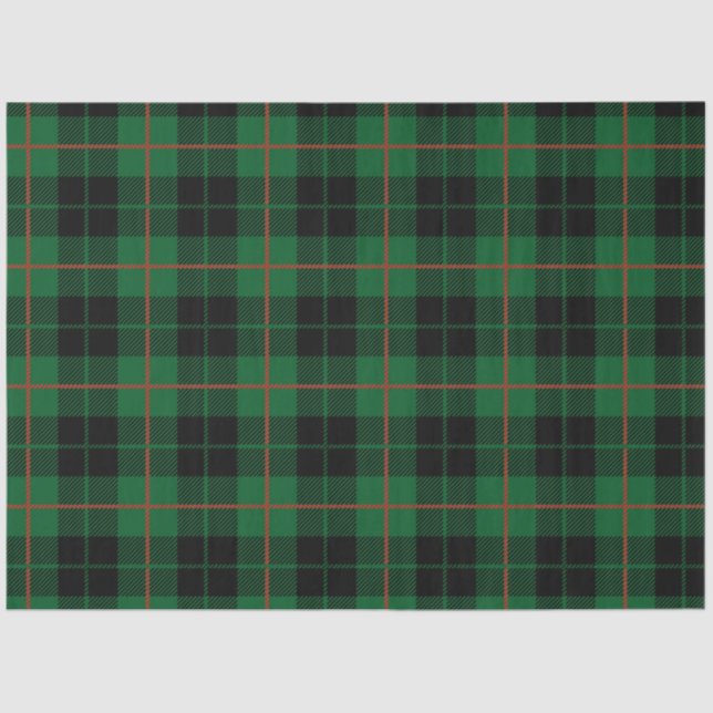 Christmas Plaid Series Design 19 Tissue Paper (Front)