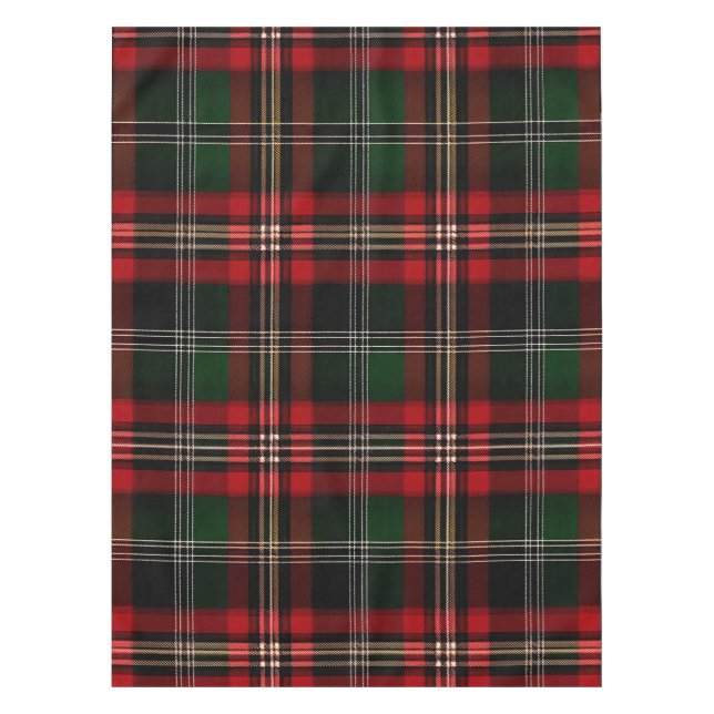 "Christmas Plaid" Tablecloth (Front)