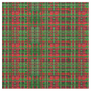 Christmas Tartan Fabric Zazzle Christmas Plaid Tartan Fabric