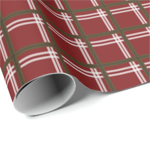 Christmas Plaid Wrapping Paper