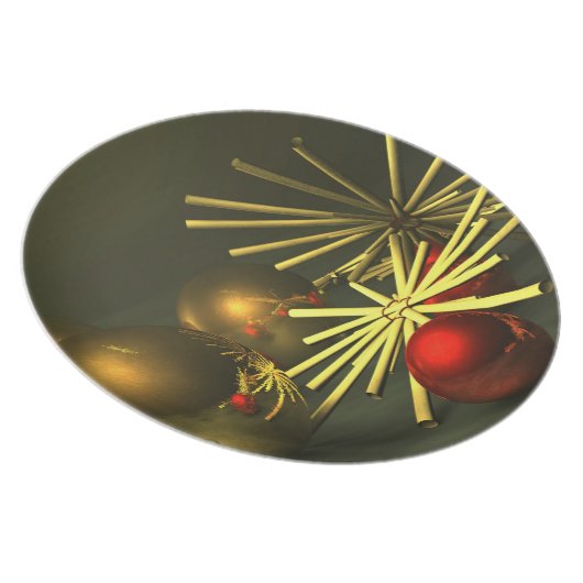 Christmas Plate (Right Side)