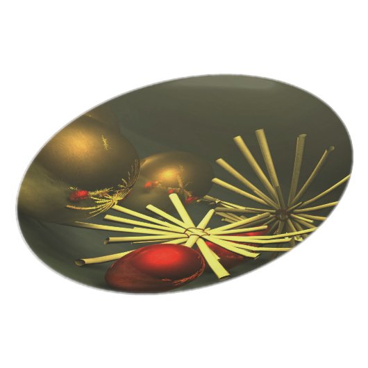 Christmas Plate (Left Side)
