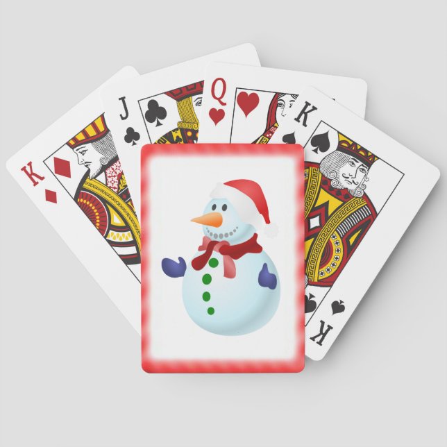 Christmas Playing Card Deck (Back)