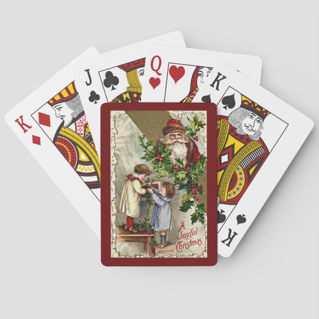 Christmas Playing Cards (Back)