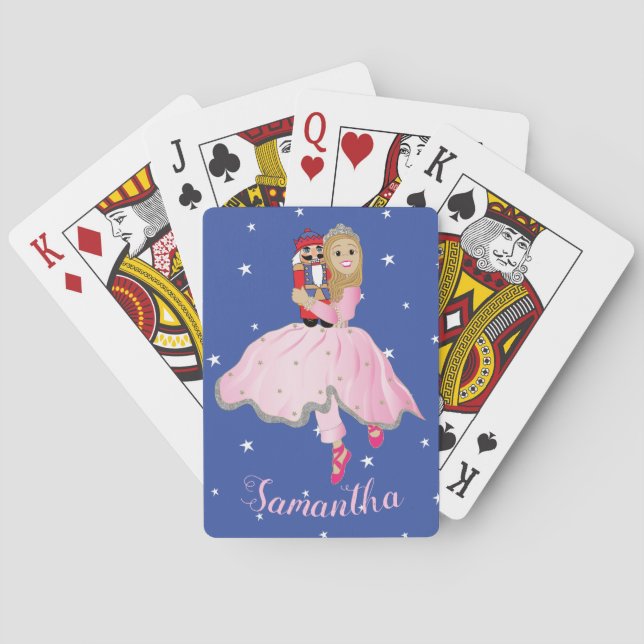 Christmas Playing Cards Nutcracker Ballet (Back)