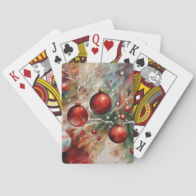 Christmas Playing Cards | Poker Cards  (Back)