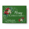 Christmas Poinsettia Cash Gift