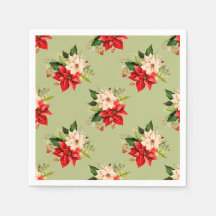 Christmas Poinsettia Classic Botanical