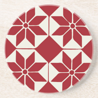Christmas Poinsettia Coaster