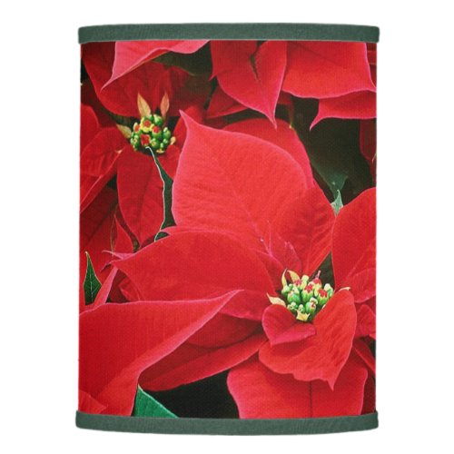 Christmas Poinsettia Lamp Shade