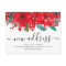 Christmas Poinsettia New Address Holiday Moving