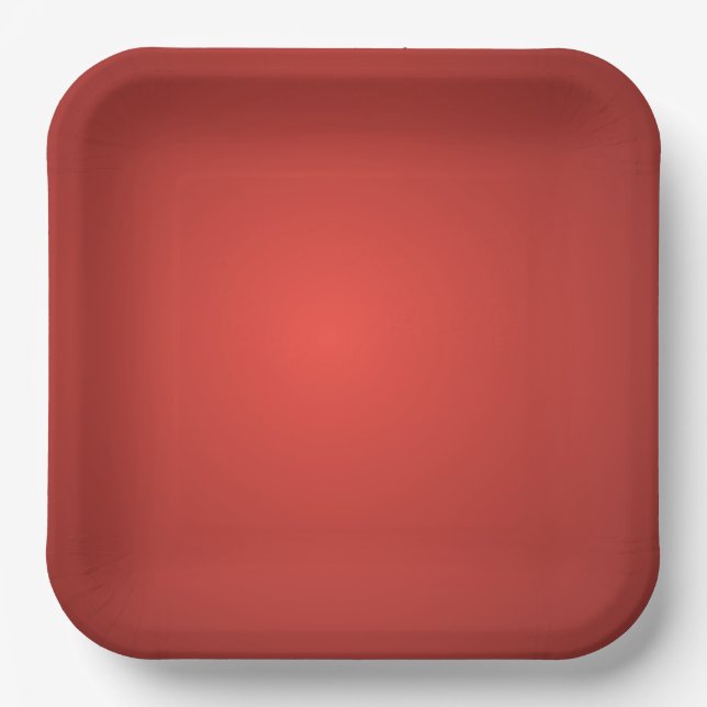 Christmas Poinsettia Wedding   Paper Plates (Front)