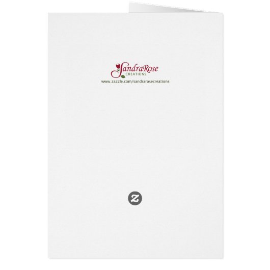 Christmas Poinsettias, Business Appreciation (Back)