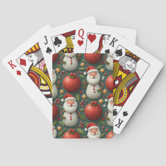 Christmas Poker Cards