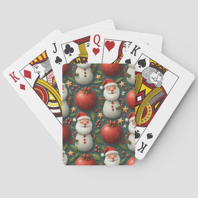 Christmas Poker Cards (Back)