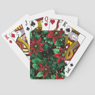 Christmas  poker cards
