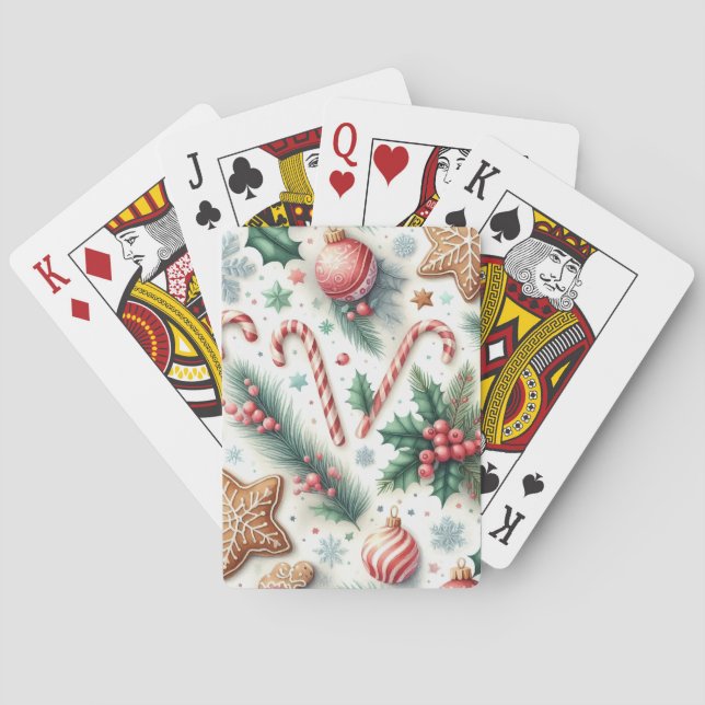 Christmas Poker Cards (Back)
