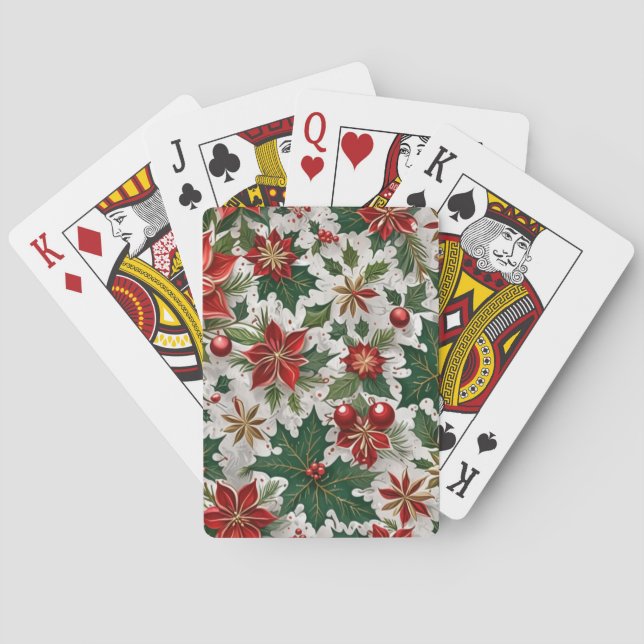 Christmas Poker Cards (Back)