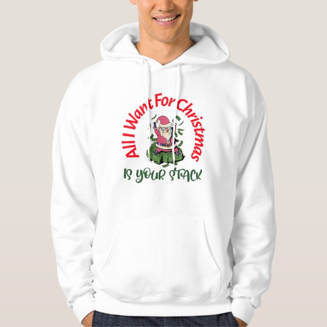Christmas Poker Hoodie (Front)