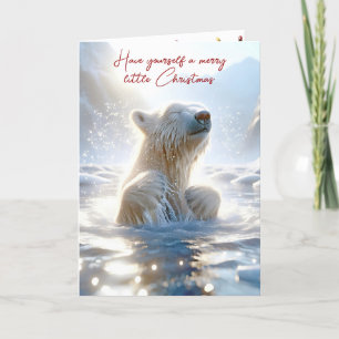 Christmas Polar Bear Card