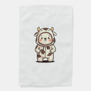 Christmas Polar Bear Moo Cow Christmas Moo Polar B Garden Flag