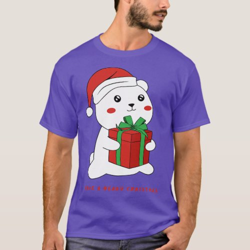 Christmas Polar Bear T_Shirt