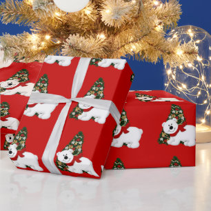 Christmas Polar Bear wrapping paper