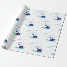 Christmas Polar Bears Wrapping Paper