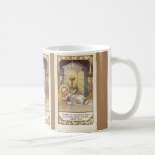 Christmas Polish Religious Baby Jesus Manger Mug