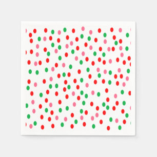 Christmas Polka Dots Napkins