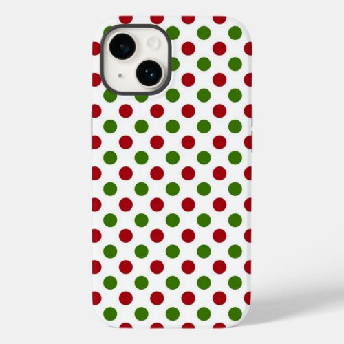 Christmas Polka Dots Phone Case