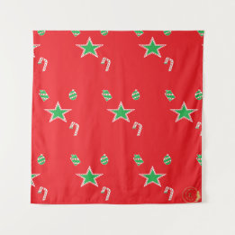 Christmas Polka Dots Tapestry