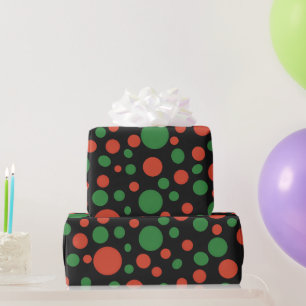 Christmas Polka Dots ! Wrapping Paper