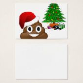christmas poo emoji (Front & Back)